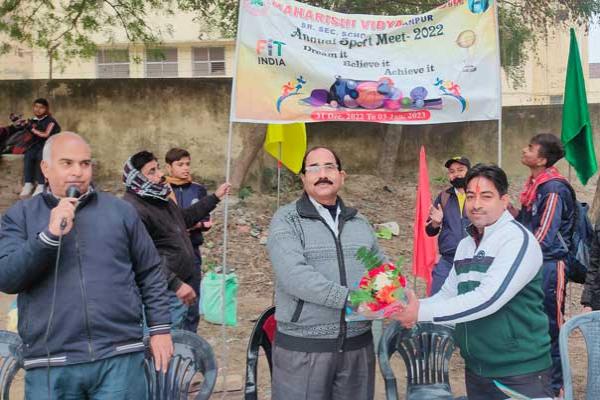 Annual Sports Day Celebration 2023 at MVM Sultanpur.
